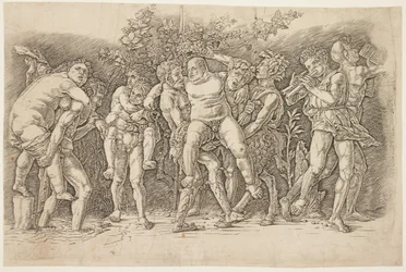 Bacchanal mit Silenus, frühe 1470er Jahre